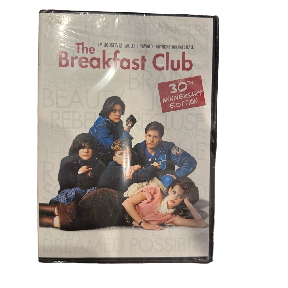 New The Breakfast Club 30th Anniversary Edition DVD Sealed